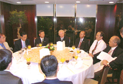 台湾部会主催によるアジア三部会との合同会議