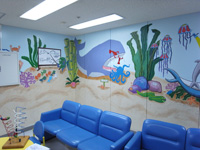 小児用の待合室の写真